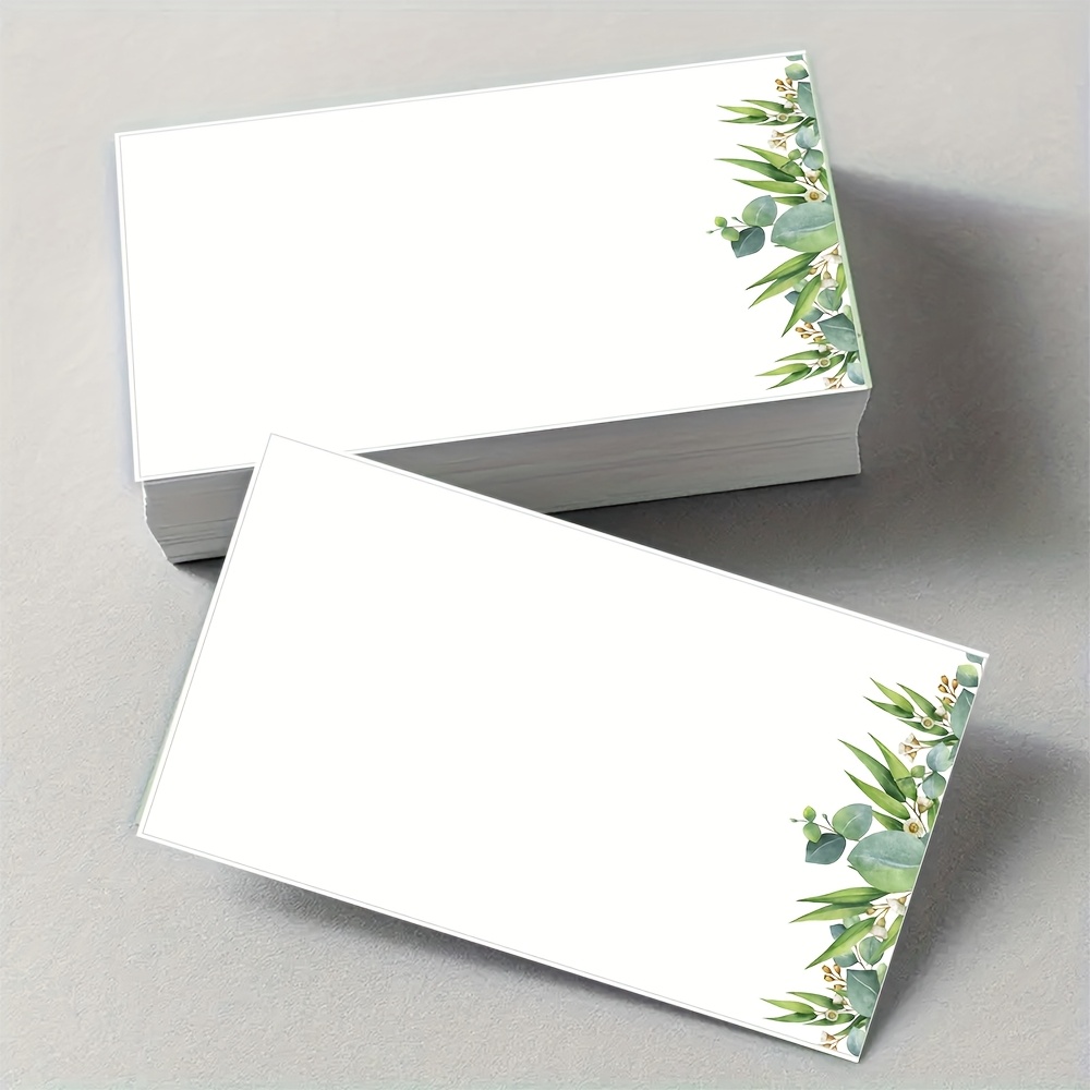 Wedding Supply Company - 50 قطعة من بطاقات الرسائل الفارغة