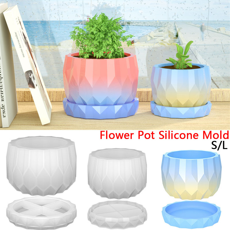 Flower Girl Basket - 1 مجموعة قوالب زارع السيليكون لوعاء