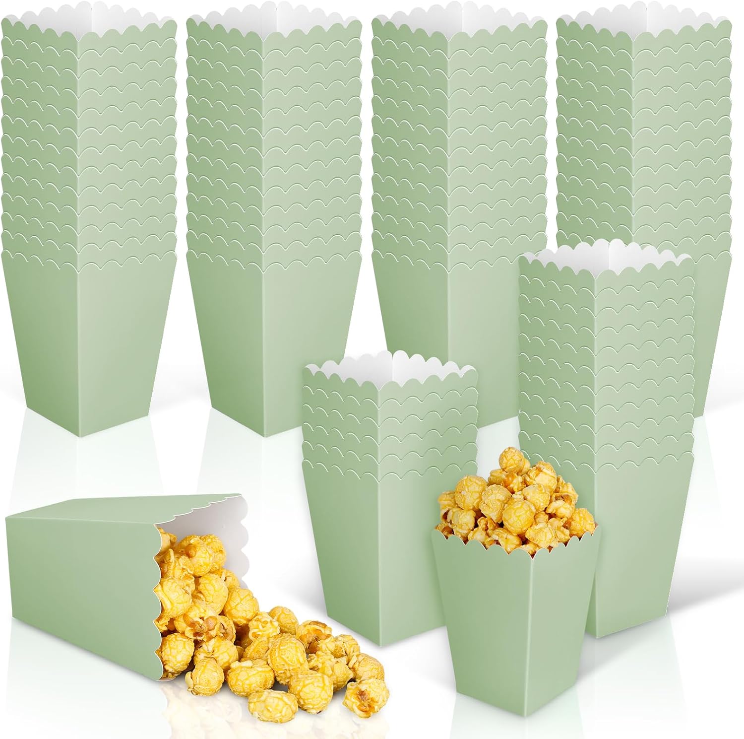 Wedding Favor Box - 12 قطعة من صناديق الفشار الصغيرة