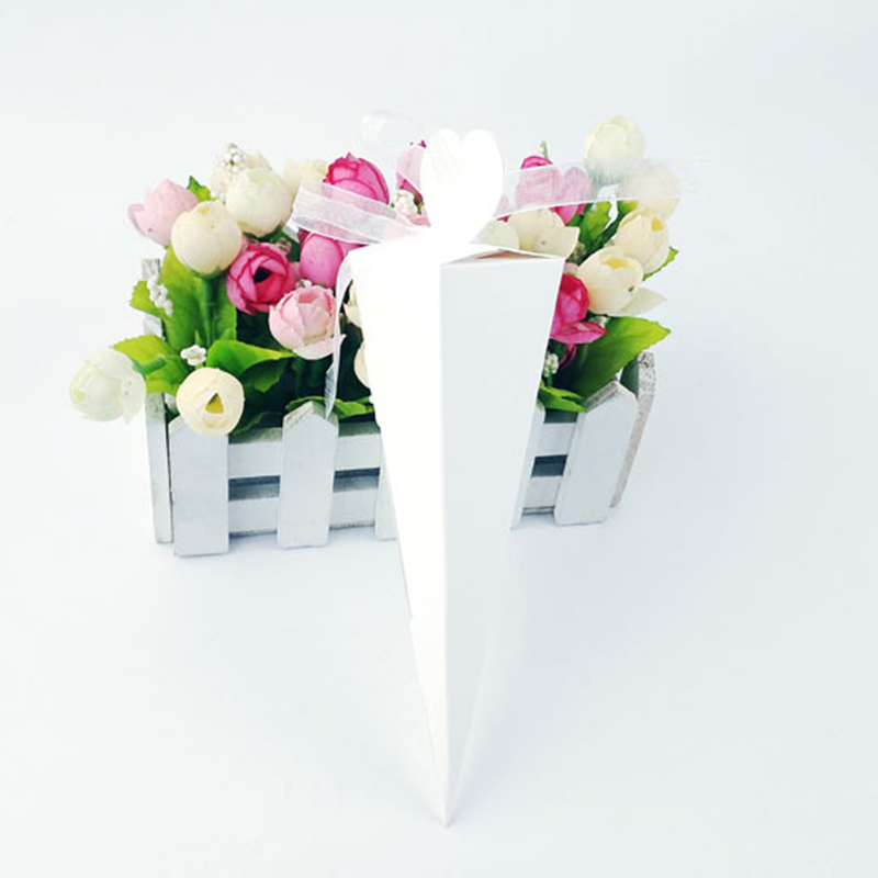 10/20/50 قطعة الآيس كريم مخروط - مراجعة Wedding Favor Box وسعره