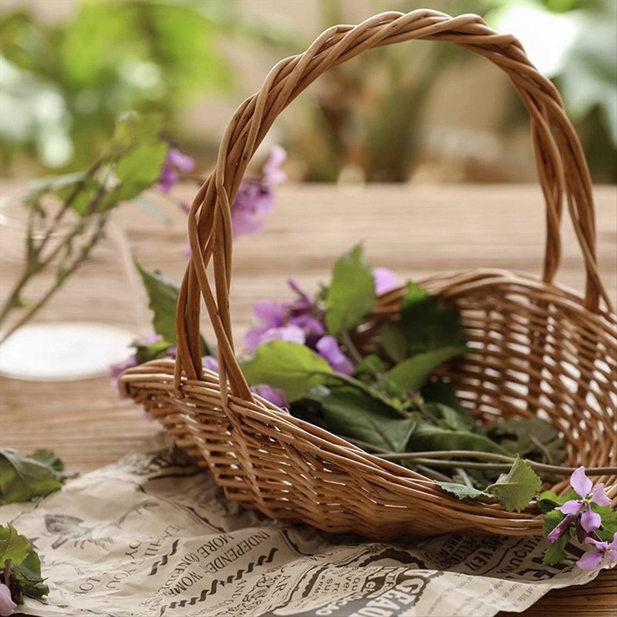 سلة نزهة ABST، سلة حلوى عيد ال - مراجعة Flower Girl Basket وسعره
