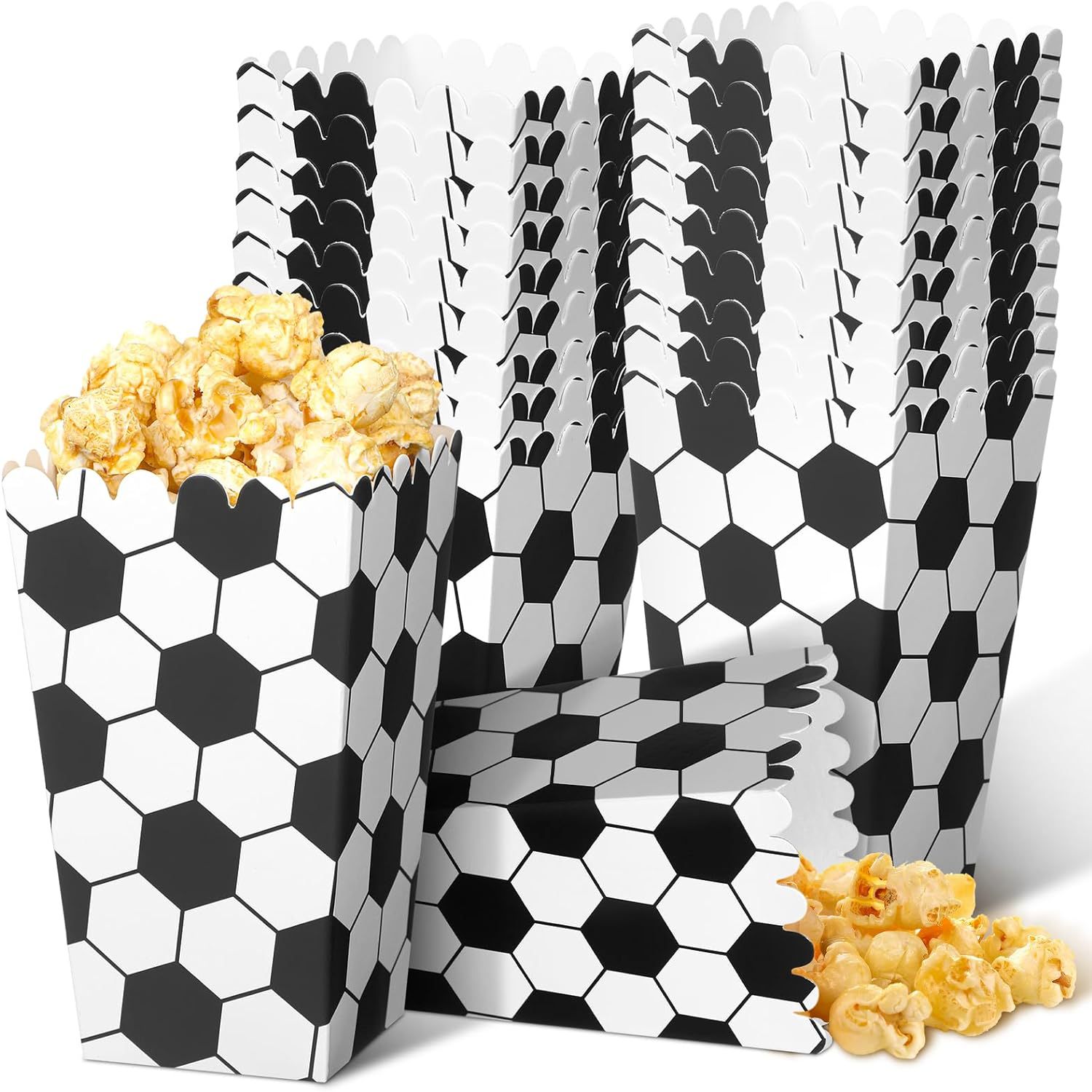 6/18 قطعة صناديق الفشار لكرة ا - مراجعة Wedding Favor Box وسعره