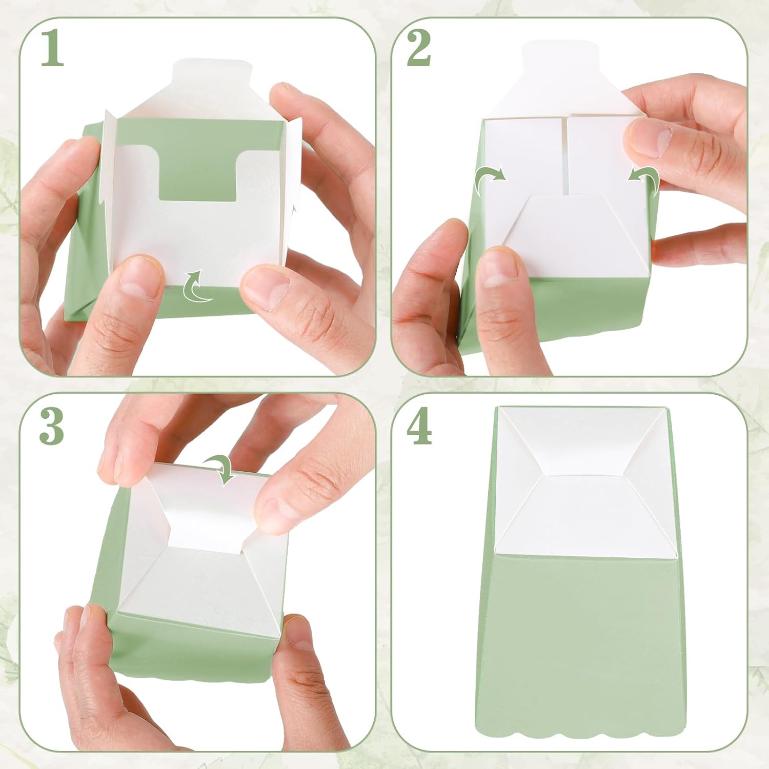 12 قطعة من صناديق الفشار الصغي - مراجعة Wedding Favor Box وسعره