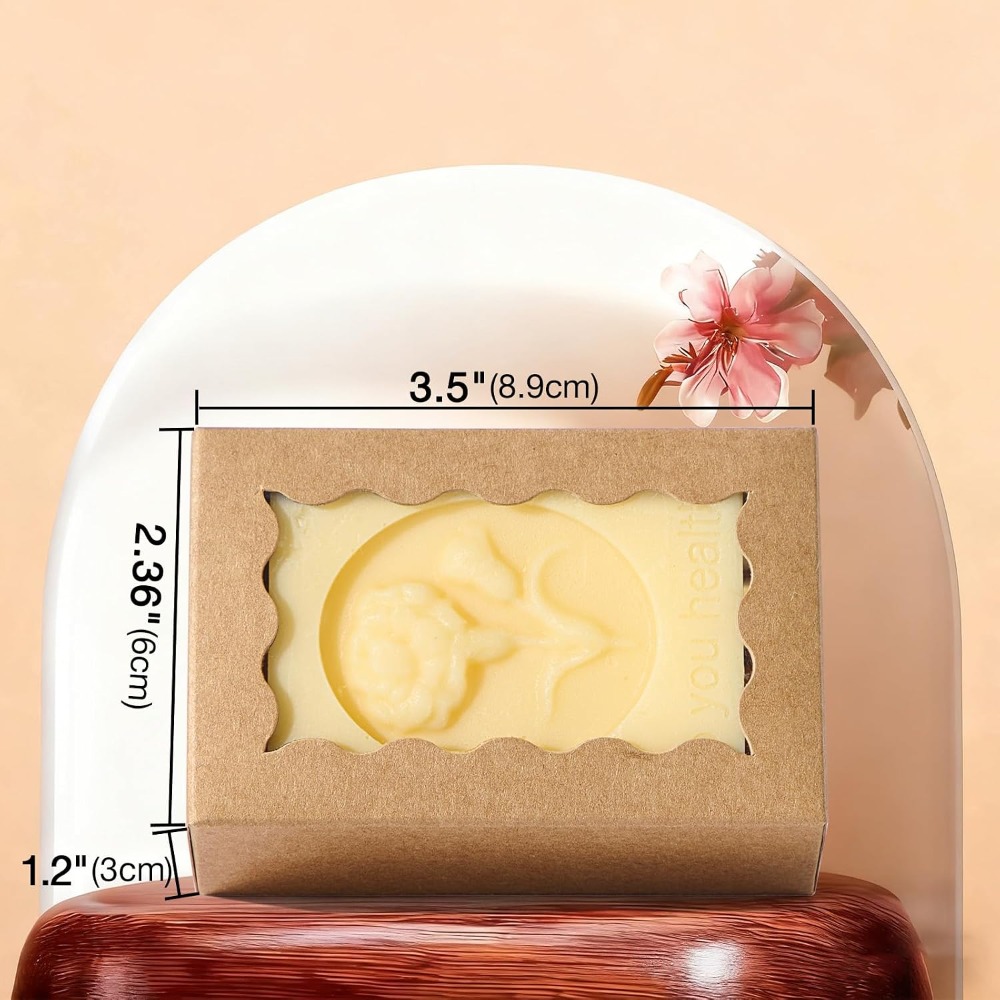 صندوق هدايا صابون بني من الكرا - مراجعة Wedding Favor Box وسعره